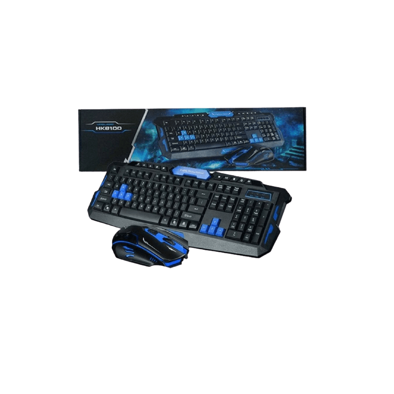 Kit Clavier et souris sans fil HK8100 Gamer Multimédia - Kit clavier souris  - Clavier et souris - Périphériques PC - Technologie - Tous ALL WHAT OFFICE  NEEDS