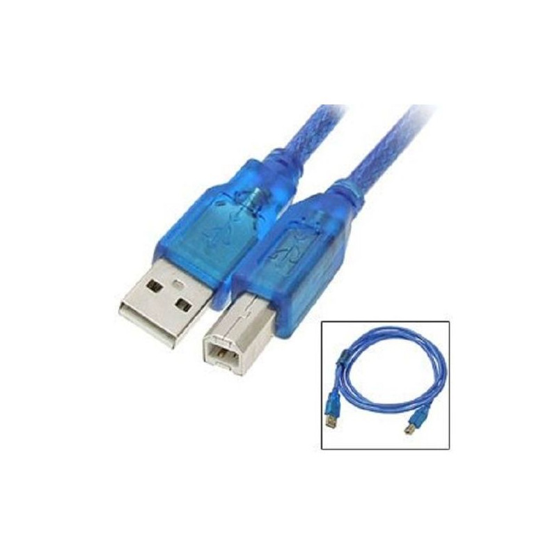 Câble USB 2.0 imprimante 1.5m