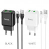 Hoco N6 chargeur fast VB avec 2 port USB , 18w ,QC3.0