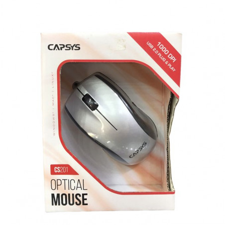 SOURIS USB CAPSYS_CS201
