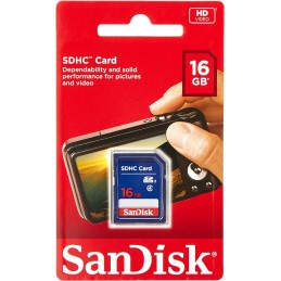 SDHC sandisk carte mémoire 16G