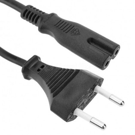 Câble D'alimentation Secteur 220V 6A - Longueur 1,5m - Pour PC Portable Et Autres Appareils