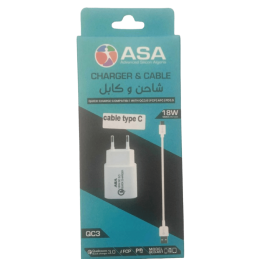 Chargeur ASA Type C 18W